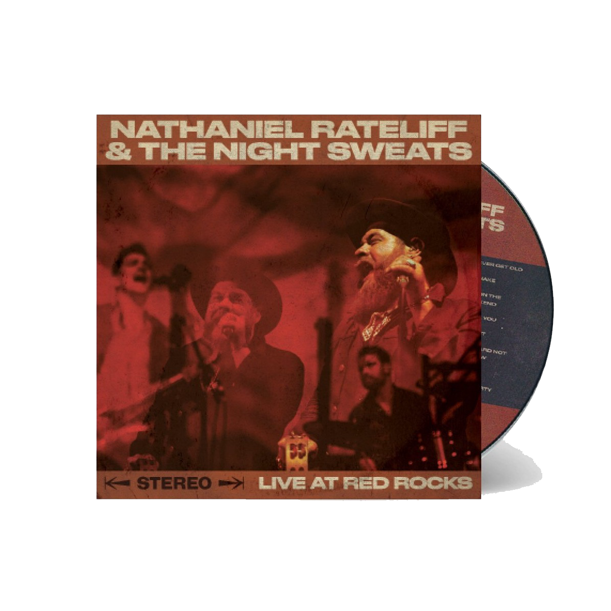 NATHANIEL RATELIFF & THE NIGHT SWEATS 'LIFE AT RED ROCKS' CD