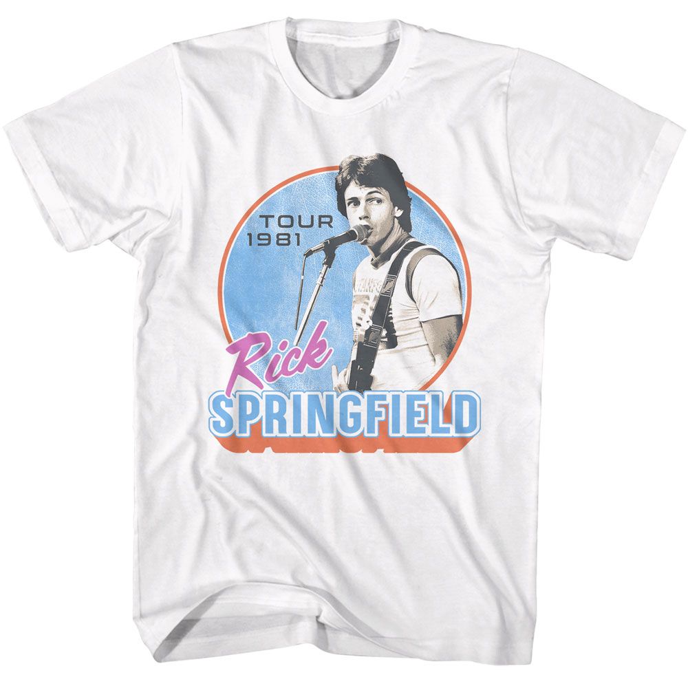 RICK SPRINGFIELD - TOUR 1981 SHIRT