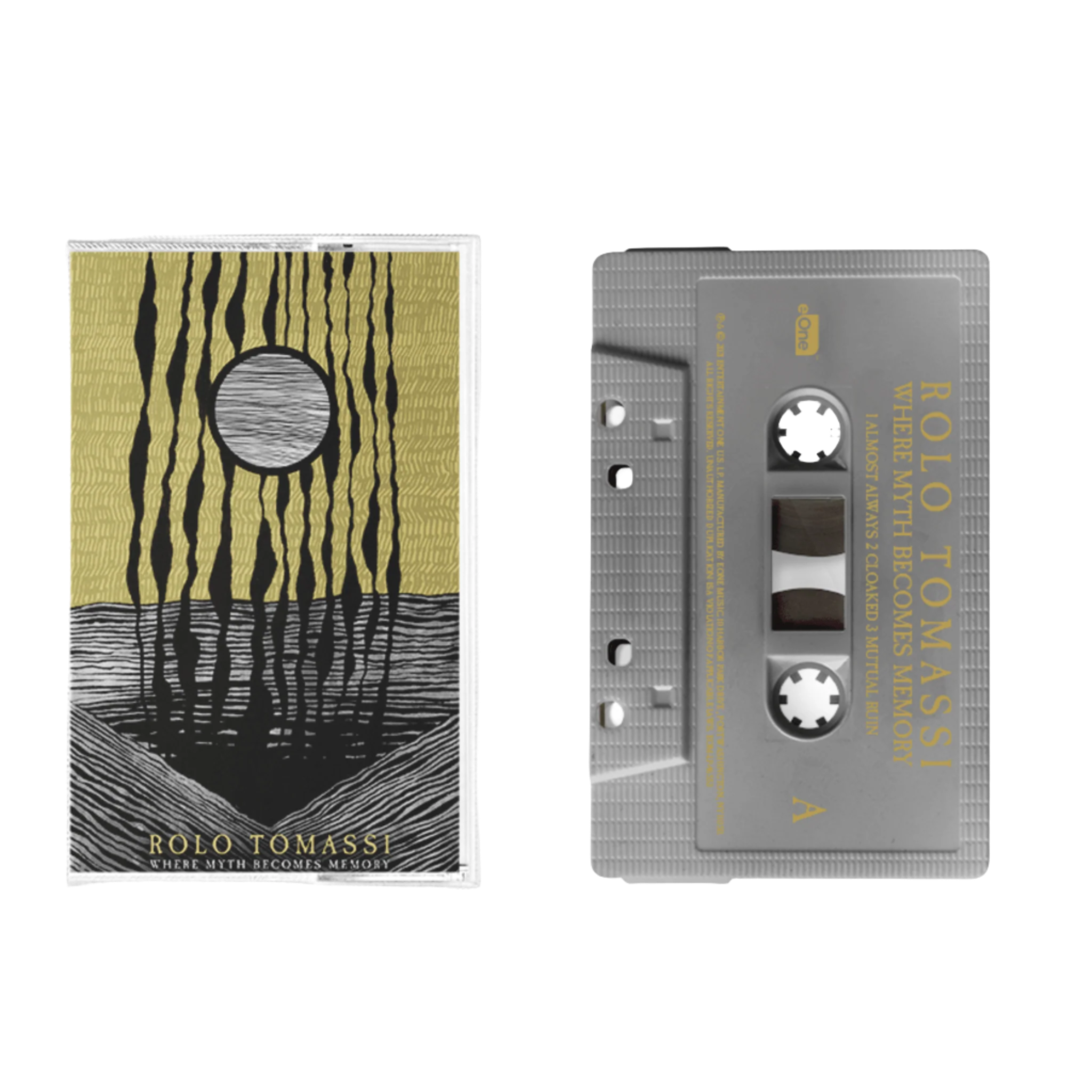 ROLO TOMASSI 'WHERE MYTH BECOMES MEMORY' CASSETTE (Silver)