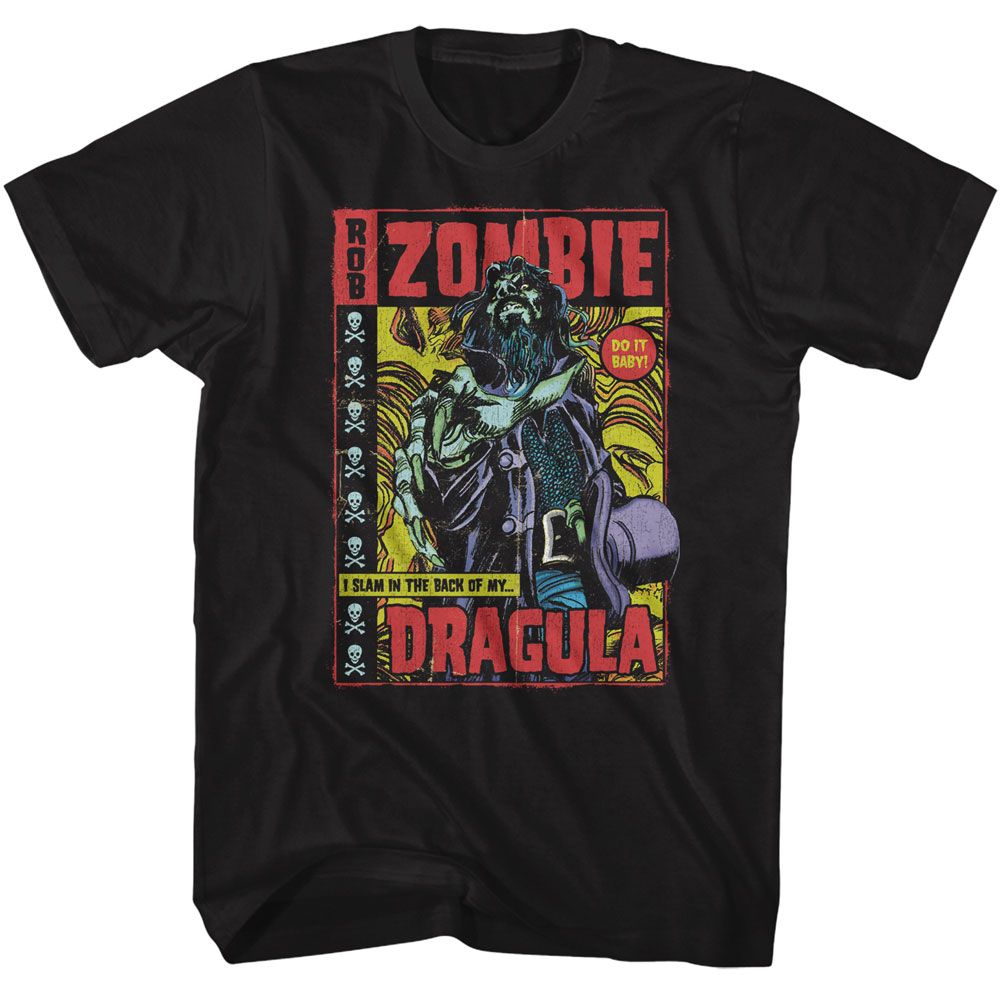 ROB ZOMBIE - DRAGULA COMIC SHIRT