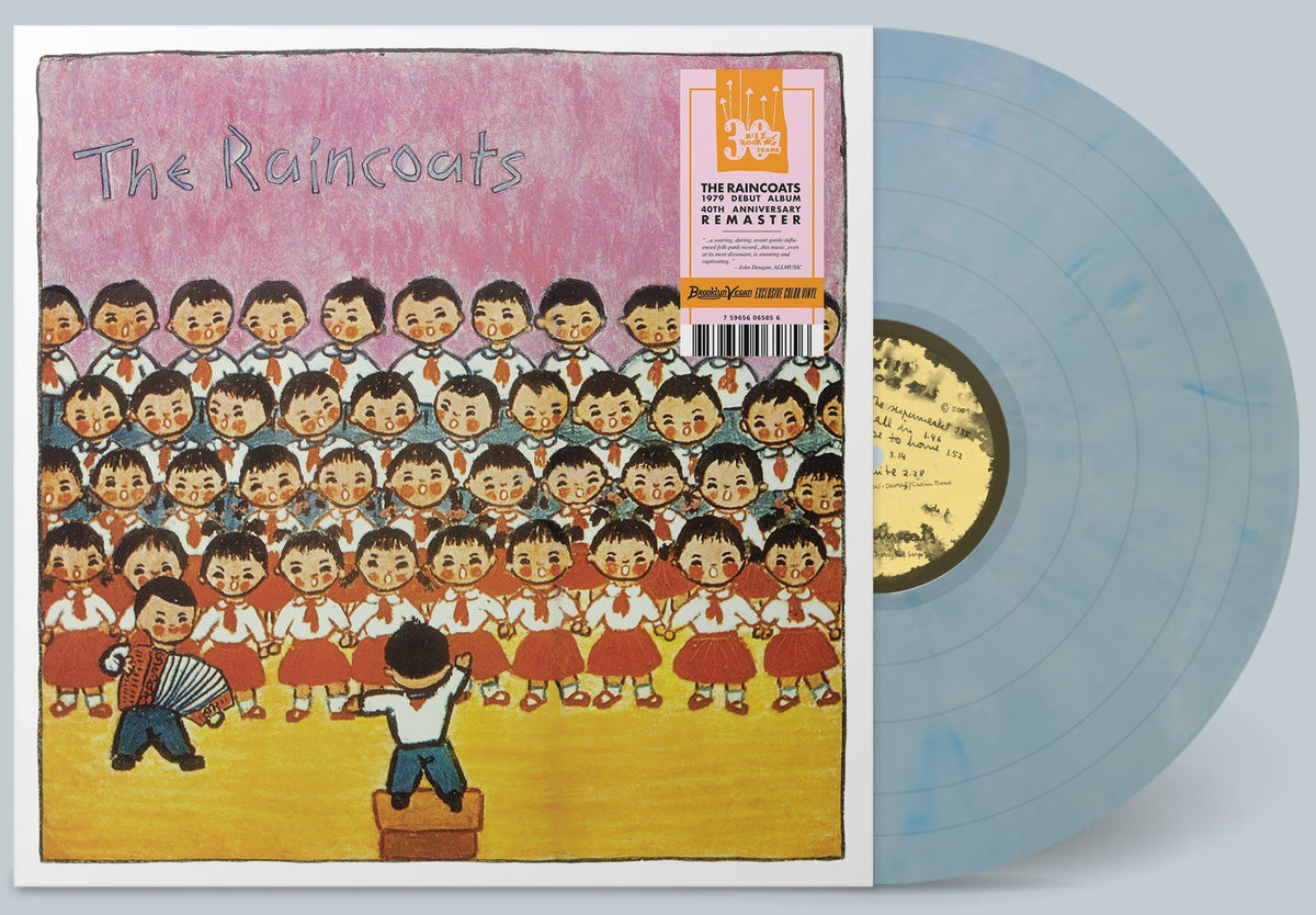 THE RAINCOATS 'THE RAINCOATS' LP - EXCLUSIVE - LTD. 100 - BLUE