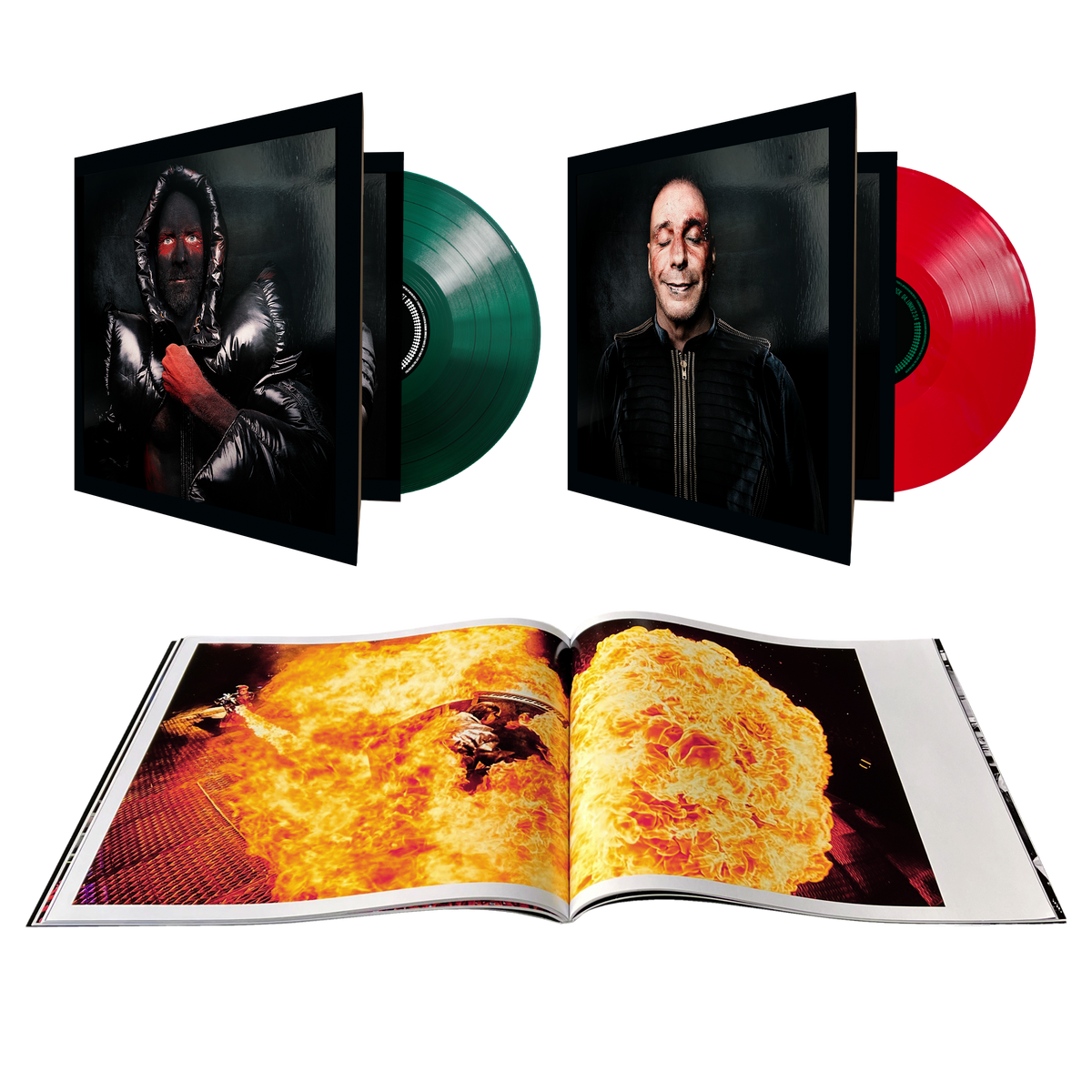 RAMMSTEIN 'LIVE IN MEXICO CITY' 4LP (Red/Green/White Vinyl)