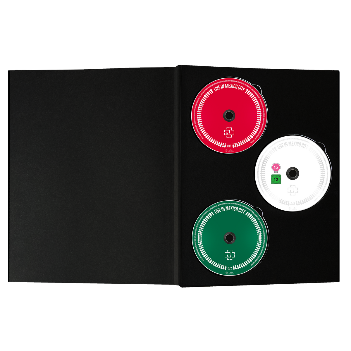 RAMMSTEIN 'LIVE IN MEXICO CITY' 2CD + BLU-RAY