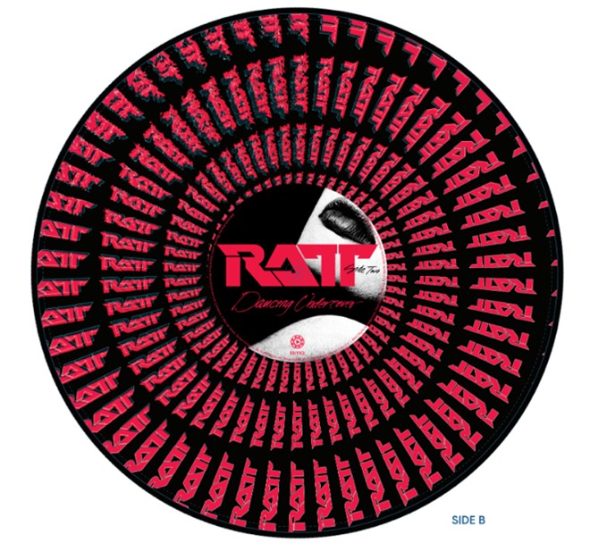 RATT Dancing Undercover レコード RATT 'DANCING UNDERCOVER' LP (40th Anniversary, Limited, Zoetrope