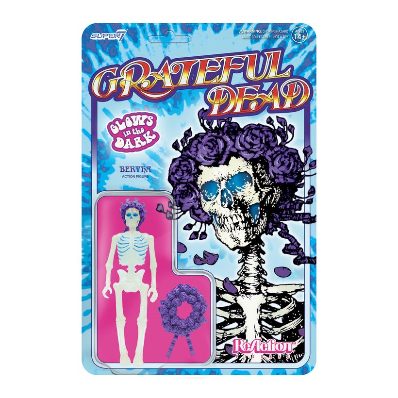 GRATEFUL DEAD REACTION FIGURE - BERTHA (GLOW)