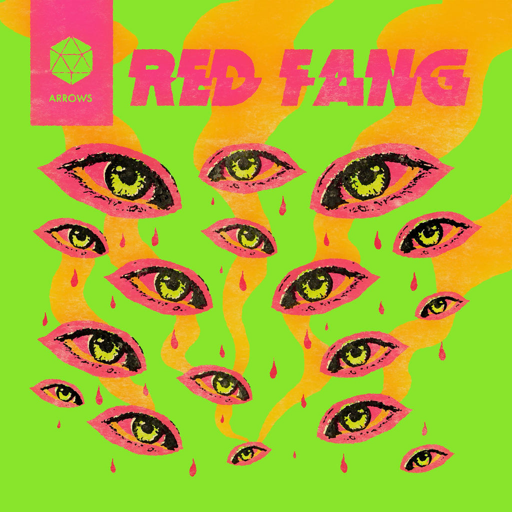 RED FANG ‘ARROWS' LP - NEON YELLOW/HEAVY NEON MAGENTA/SPLATTER