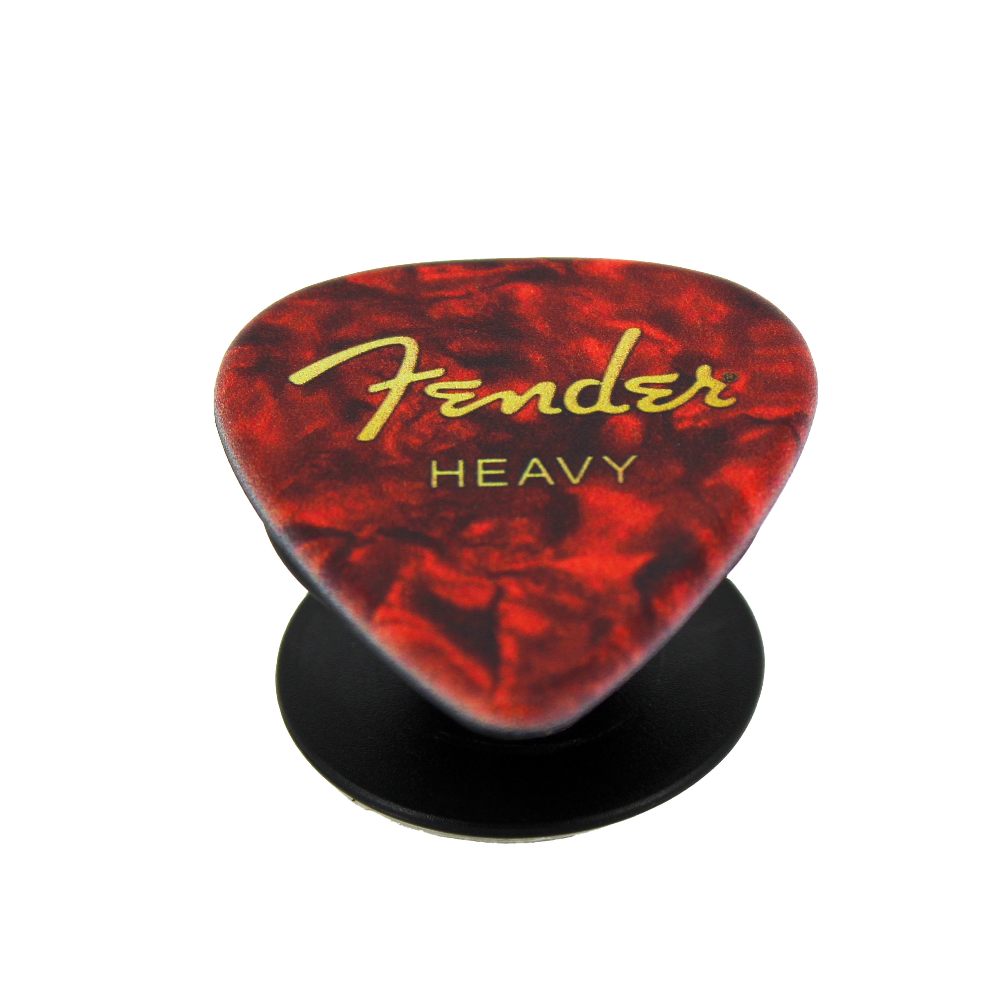 Fender guitar pick phone grip (Red)