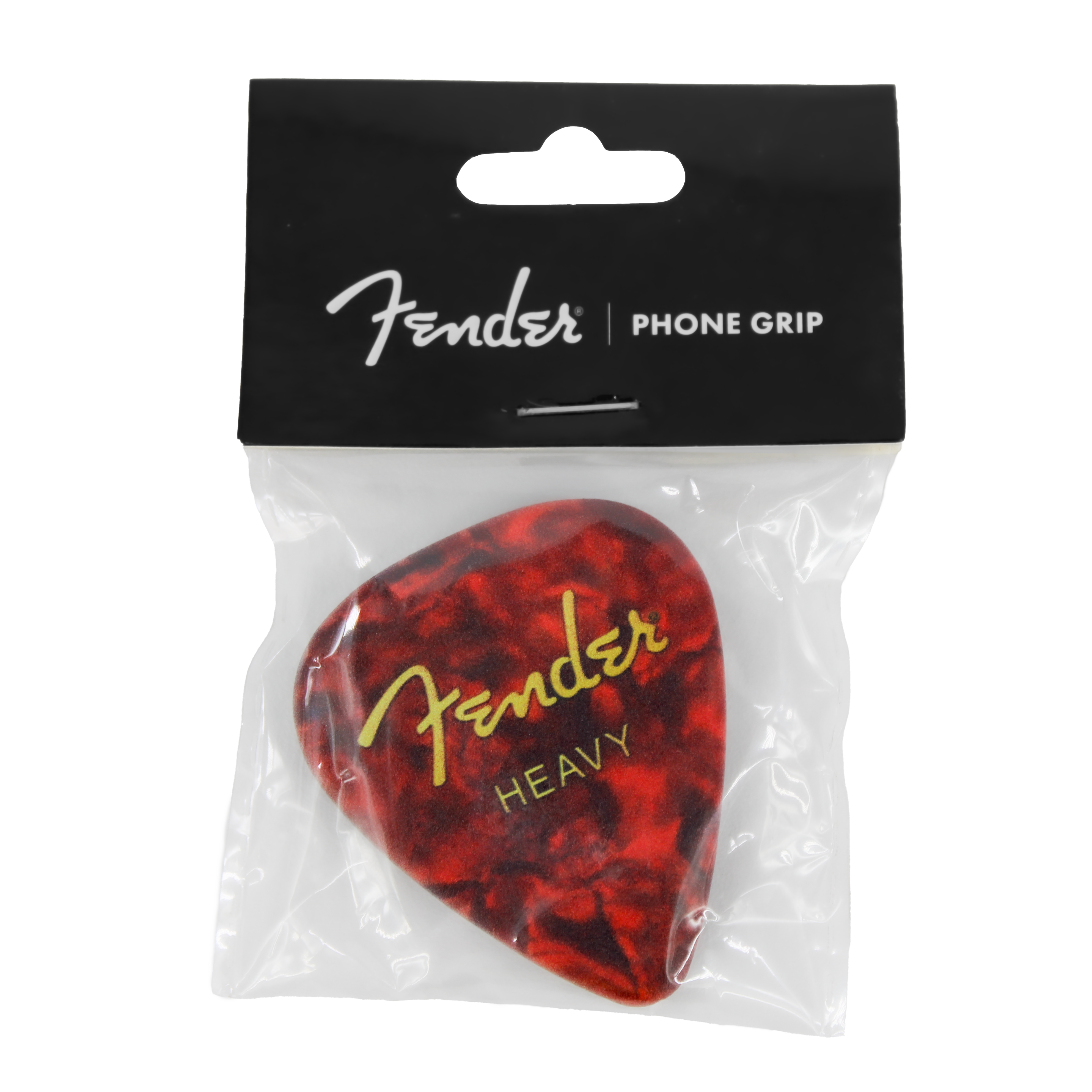Fender guitar pick phone grip (Red)