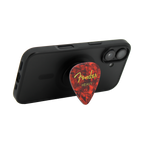 FENDER GUITAR PICK PHONE GRIP - RED