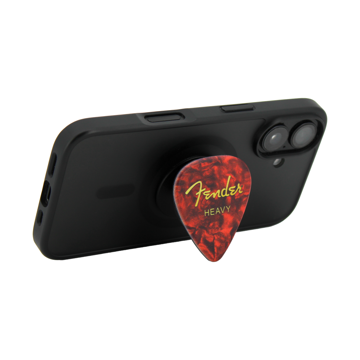 FENDER GUITAR PICK PHONE GRIP - RED