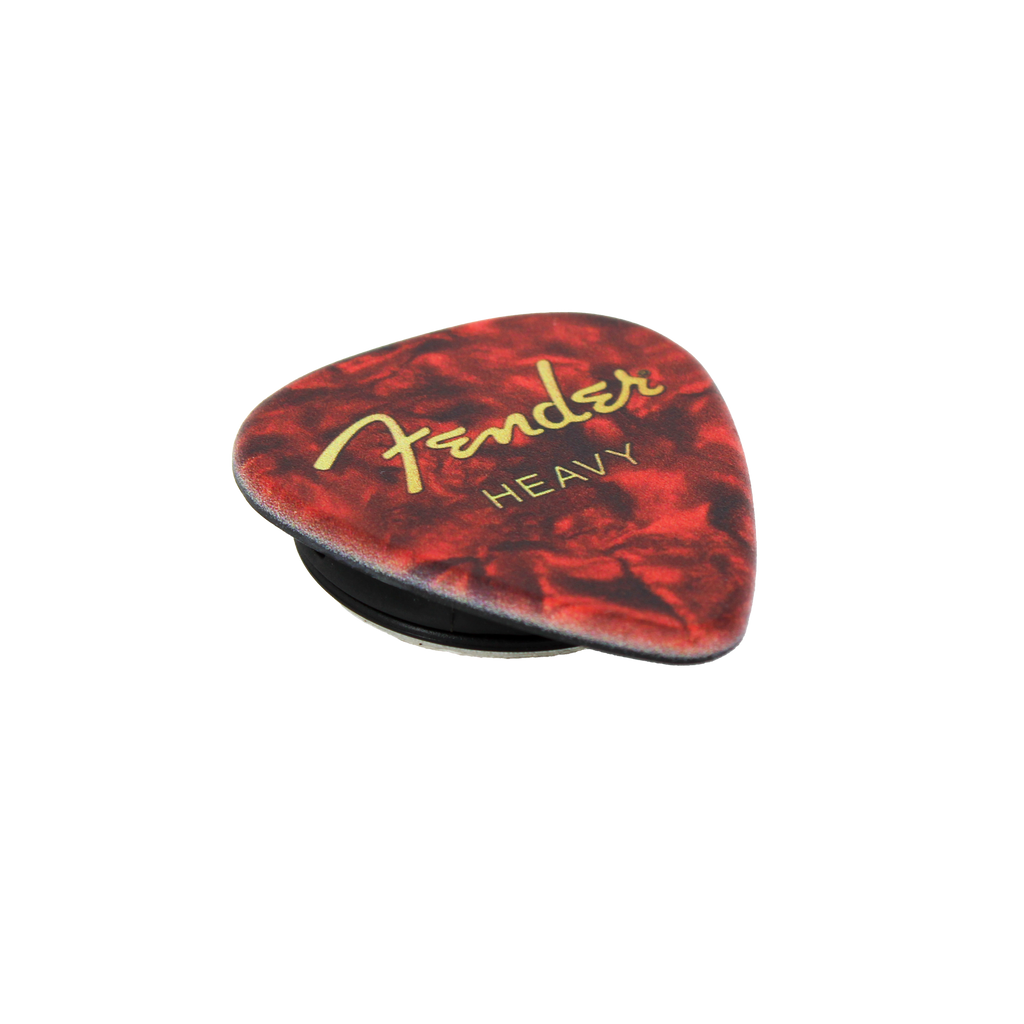 FENDER GUITAR PICK PHONE GRIP - RED