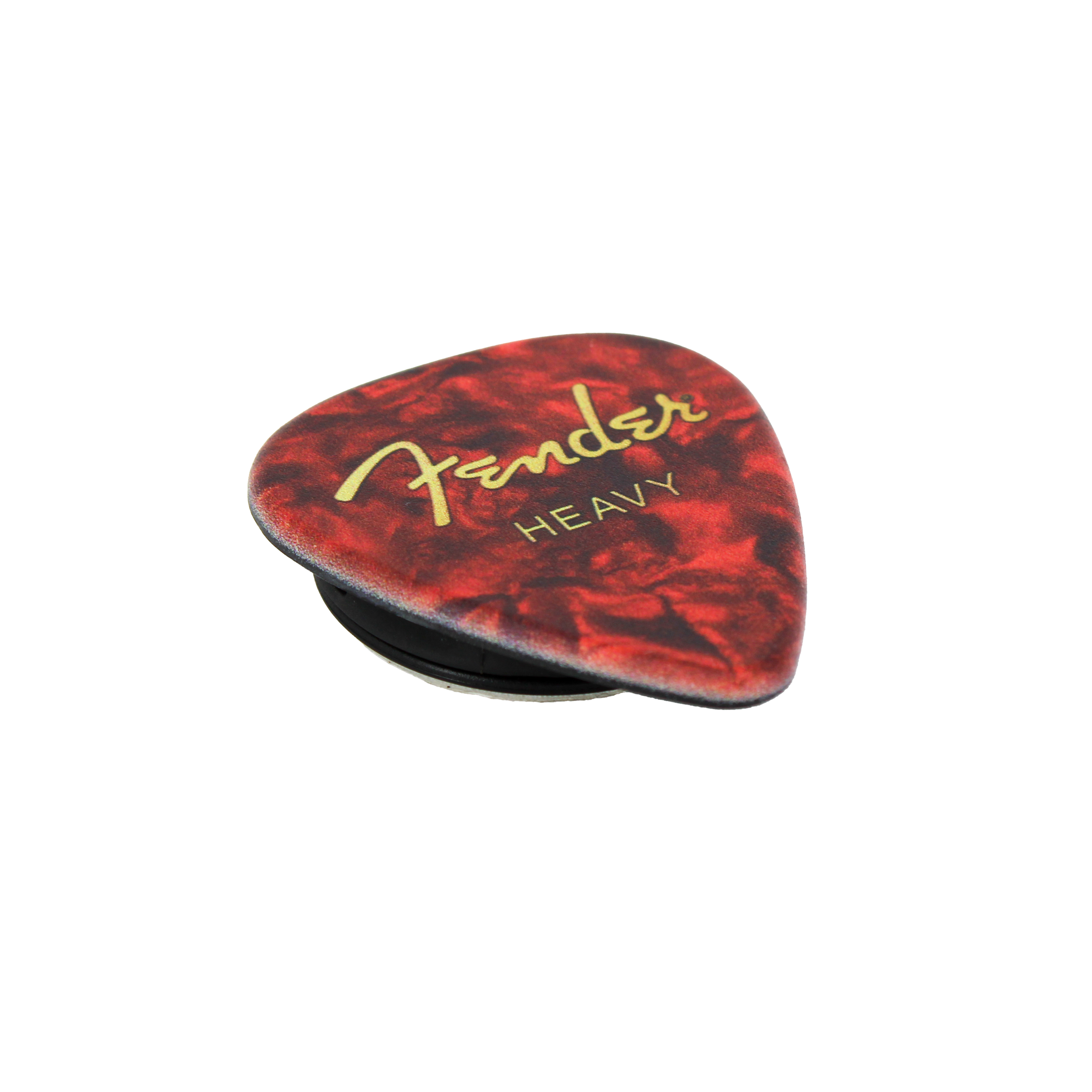 Fender guitar pick phone grip (Red)