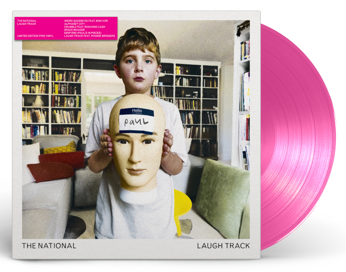 THE NATIONAL 'LAUGH TRACK' 2LP - CLEAR PINK