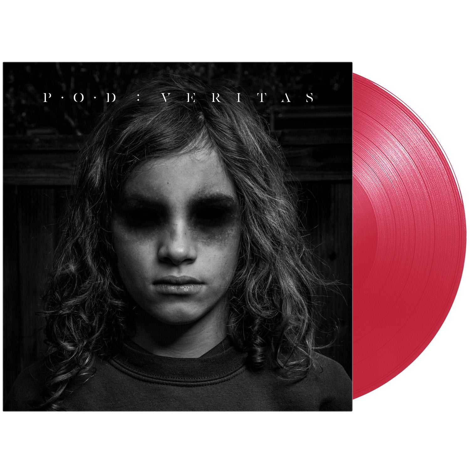 P.O.D ‘VERITAS’ LP - EXCLUSIVE - LTD. 500 - TRANSPARENT RED