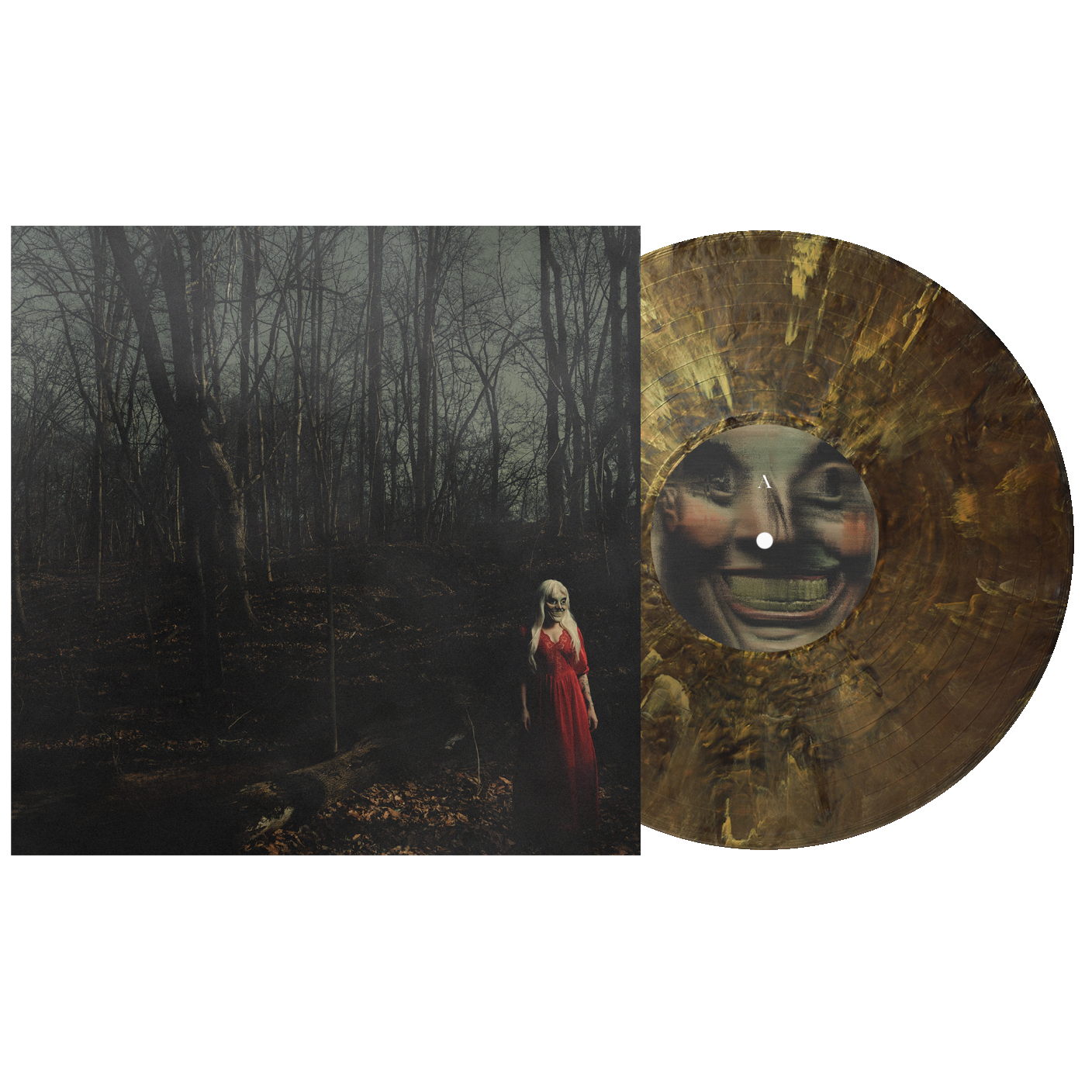 156/SILENCE ‘FROM A DISTANCE’ LP + SIGNED INSERT - EXCLUSIVE - LTD. 250 - COPPER BLACK ICE SHIMMER