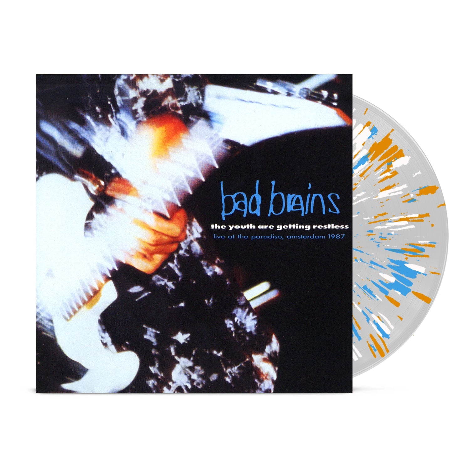 BAD BRAINS ‘THE YOUTH ARE GETTING RESTLESS’ LP - LTD. 300 - CLEAR/ORANGE/BLUE/WHITE