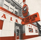 RISE AGAINST / ALKALINE TRIO 'PRIVATE EYE/RE-EDUCATION (THROUGH LABOR)' 7" SINGLE (Blossom Vinyl)