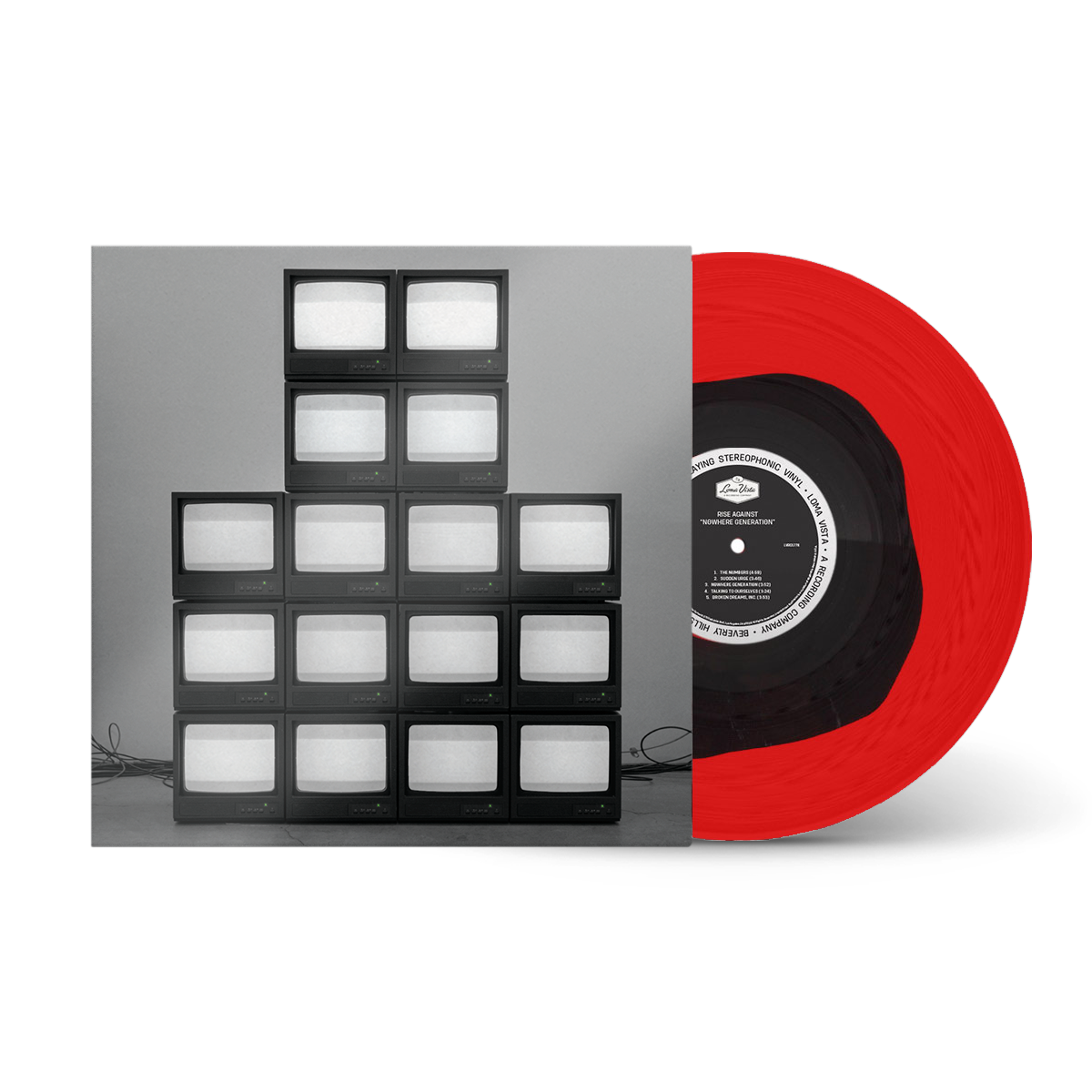 RISE AGAINST PRESENTS: NOWHERE GENERATION DELUXE EDITION BOOK WITH VINYL