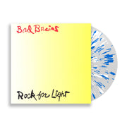 BAD BRAINS 'ROCK FOR LIGHT' LP - LTD. 350 - CLEAR/WHITE/BLUE