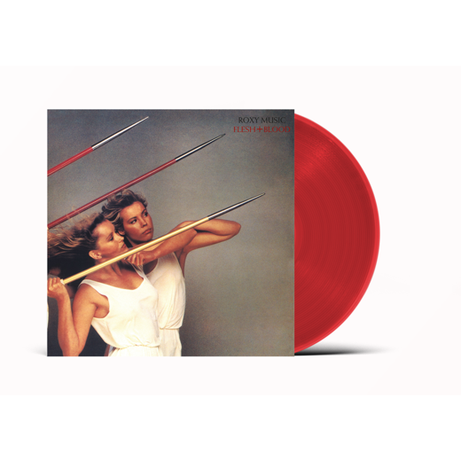 ROXY MUSIC 'FLESH AND BLOOD' LP - RED