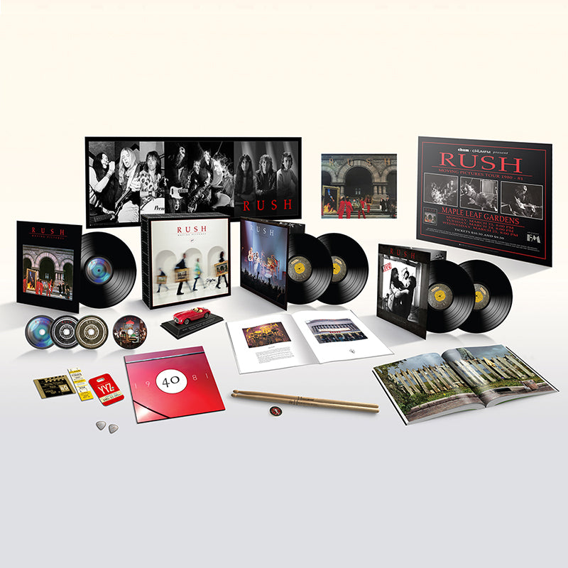 RUSH 'MOVING PICTURES '40TH ANNIVERSARY SUPER DELUXE 3CD + 5LP + BLU-RAY + EXTRAS