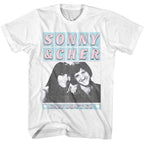SONNY AND CHER - BABY DONT GO NAME BLOCKS SHIRT