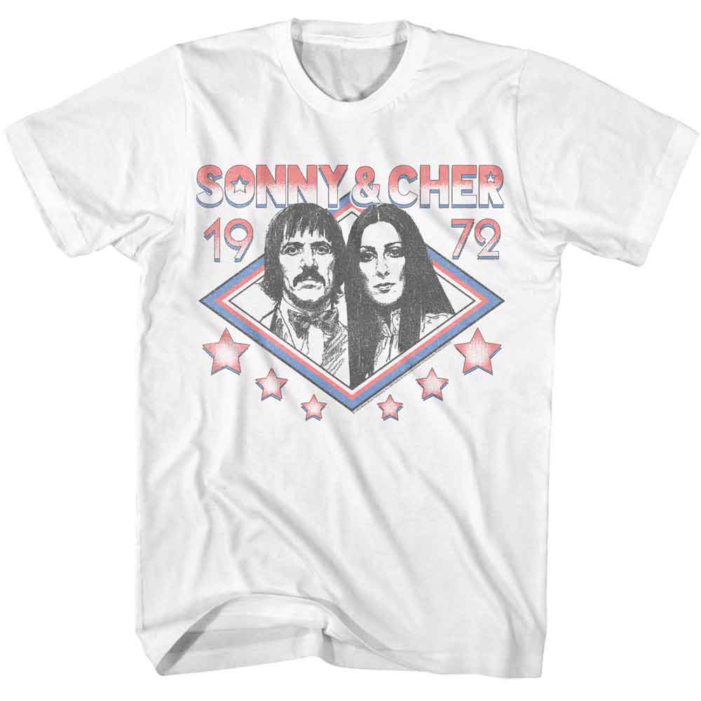 SONNY AND CHER - 1972 STARS SHIRT