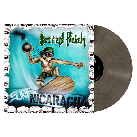 SACRED REICH 'SURF NICARAGUA' LP - CLEAR/BLACK/SMOKE