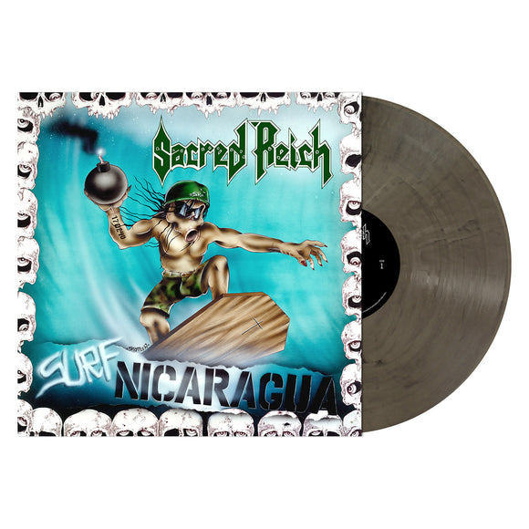 SACRED REICH 'SURF NICARAGUA' LP - CLEAR/BLACK/SMOKE