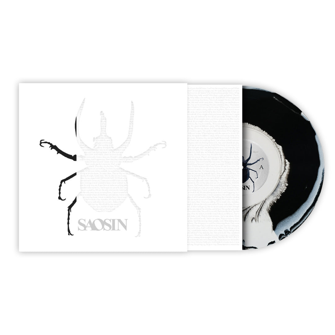 SAOSIN ‘SAOSIN’ LP - EXCLUSIVE - LTD. 1000 - WHITE/BLACK/SWIRL