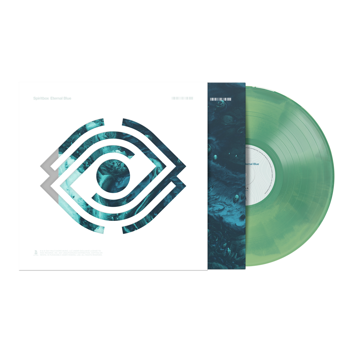 SPIRITBOX 'ETERNAL BLUE' LP - TRI-COLOR GALAXY