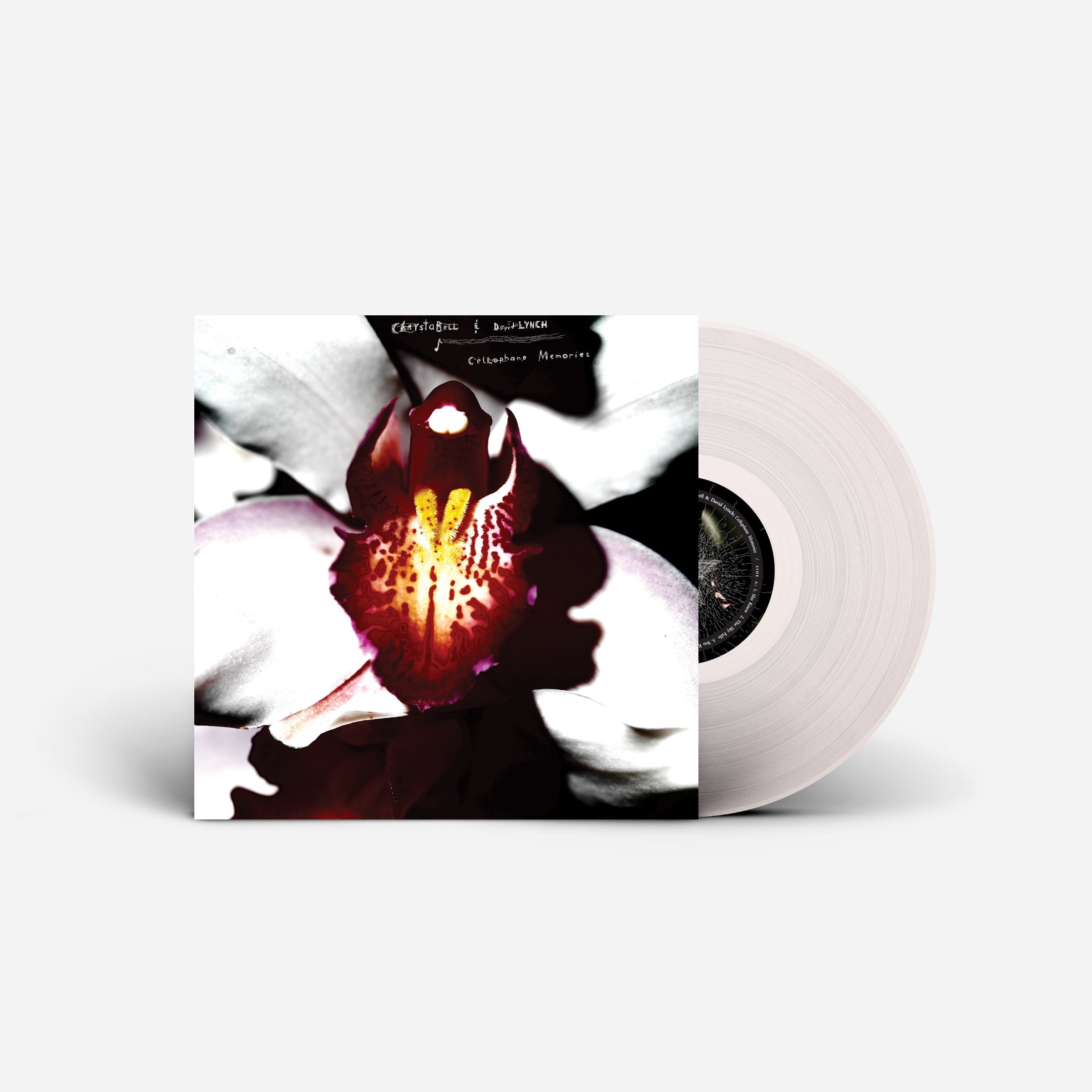 DAVID LYNCH & CHRYSTABELL 'CELLOPHANE MEMORIES' LP - CLEAR