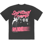 SPIRITUAL CRAMP 'RUDE' LP + ALT PRESS EXCLUSIVE T-SHIRT - EXCLUSIVE - LTD. 500 - ORANGE MARBLE