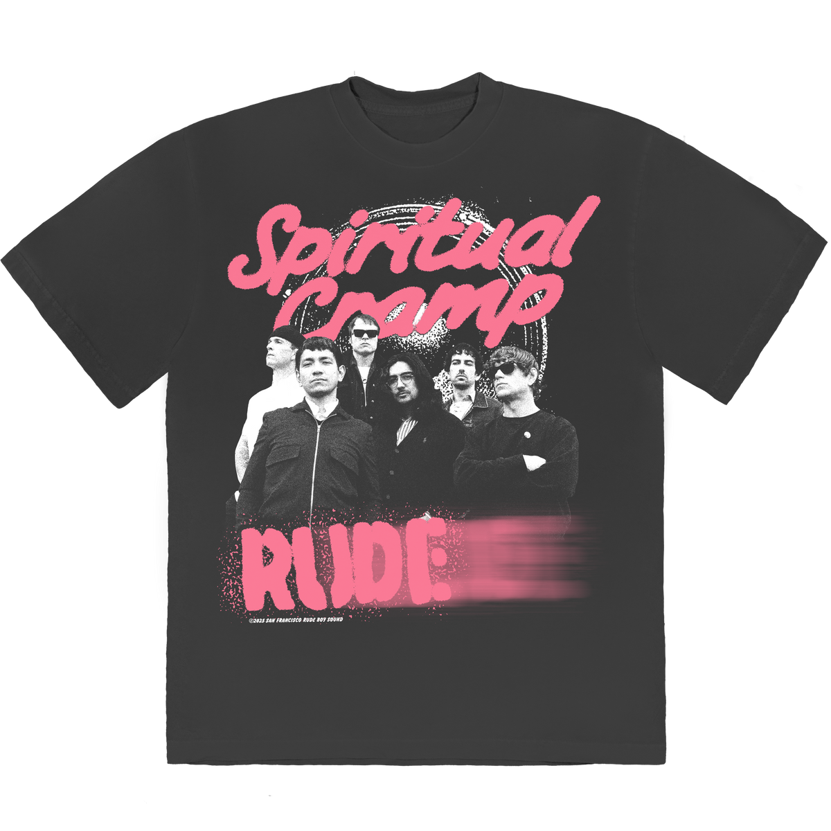 SPIRITUAL CRAMP 'RUDE' LP + ALT PRESS EXCLUSIVE T-SHIRT - EXCLUSIVE - LTD. 500 - ORANGE MARBLE