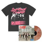 SPIRITUAL CRAMP ‘RUDE’ LP + ALT PRESS EXCLUSIVE T-SHIRT - EXCLUSIVE - LTD. 500 - ORANGE MARBLE