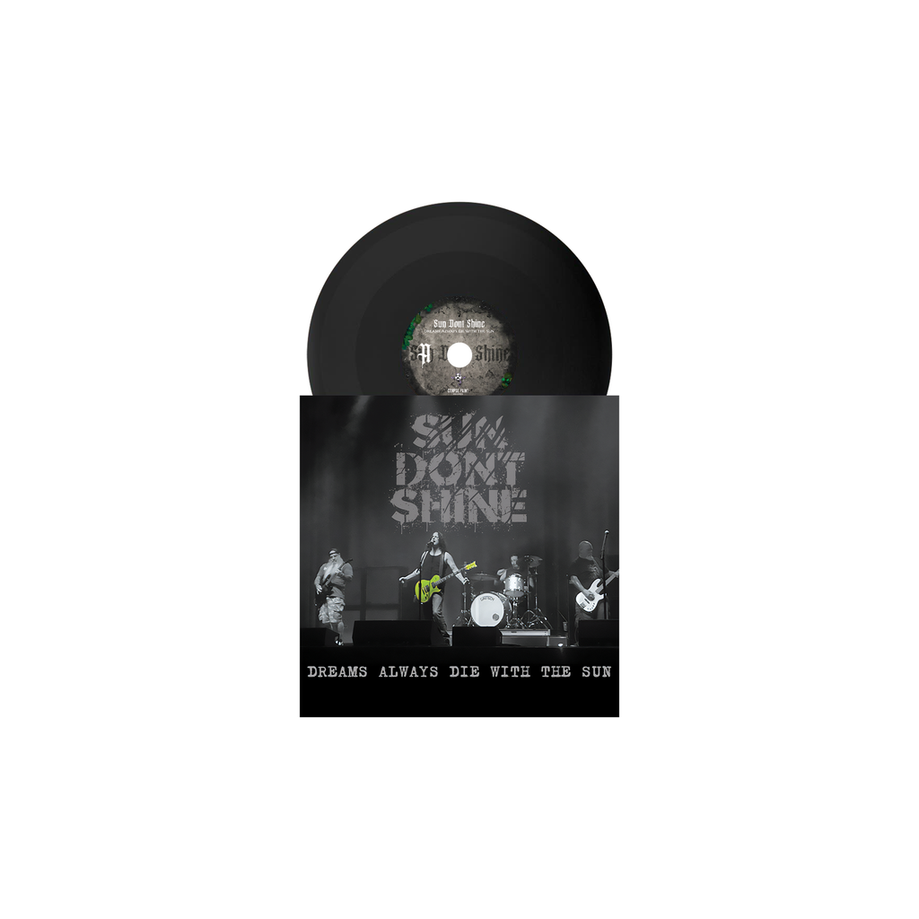 SUN DONT SHINE ‘FROM BIRTH TO DEATH’ LP (Exclusive – Various Color Vinyl) + 4" TINY VINYL