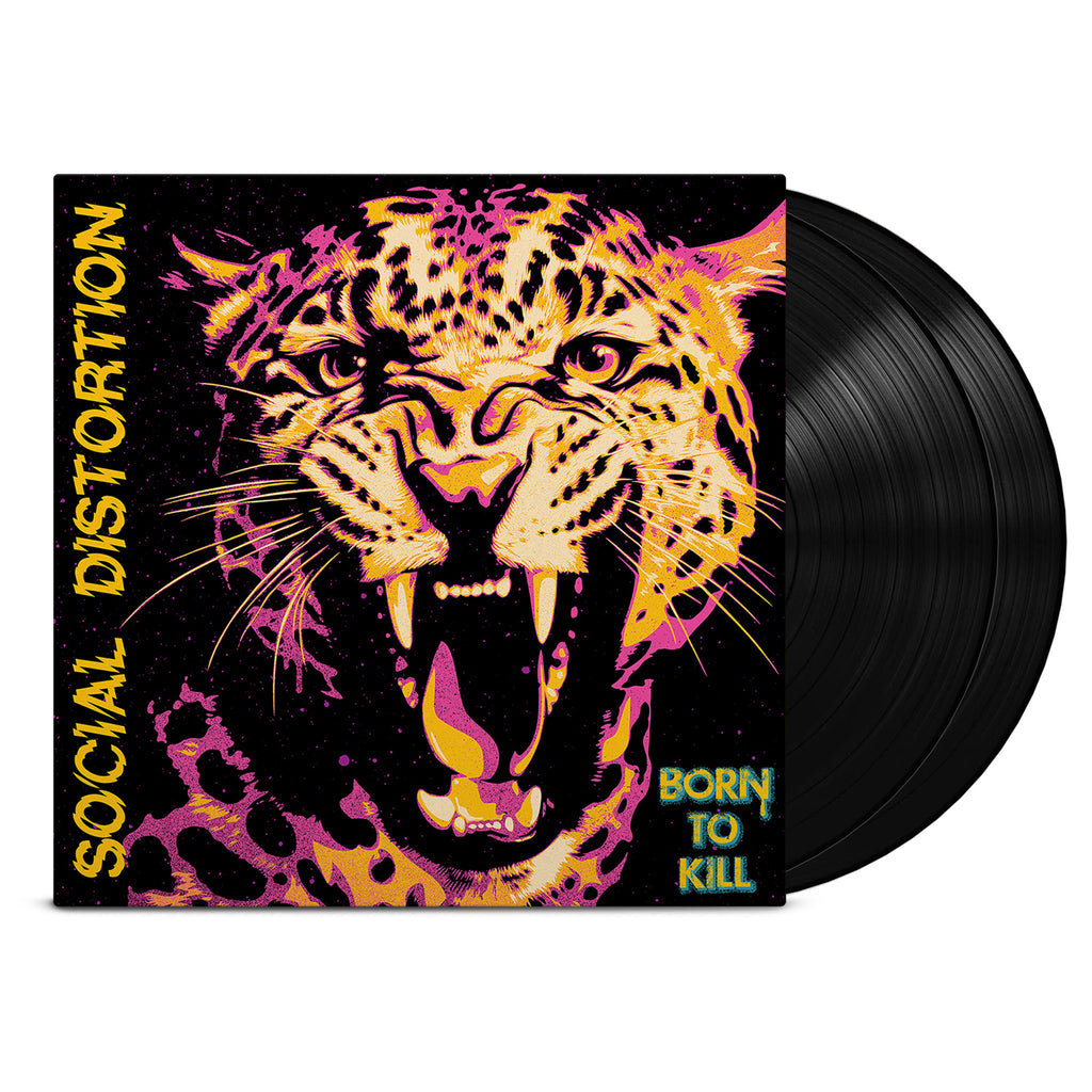 SOCIAL DISTORTION 'BORN TO KILL' 2LP - BLACK