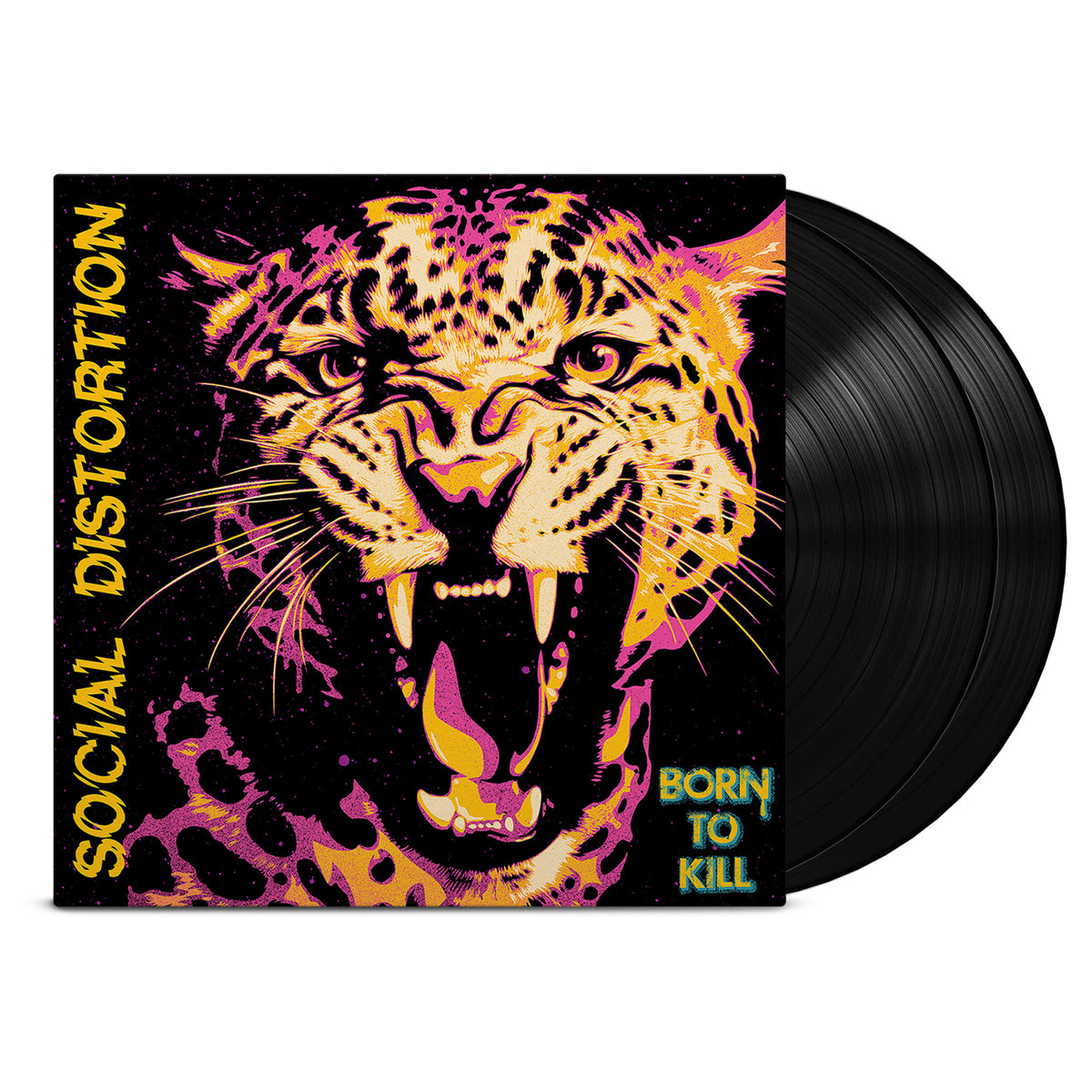 SOCIAL DISTORTION 'BORN TO KILL' 2LP - BLACK