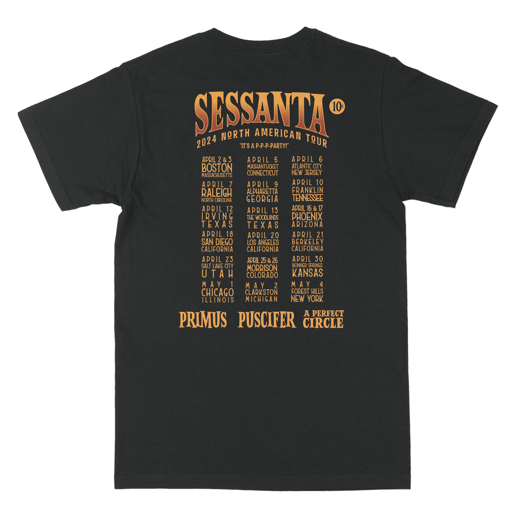 THREE HEADED TOUR TEE