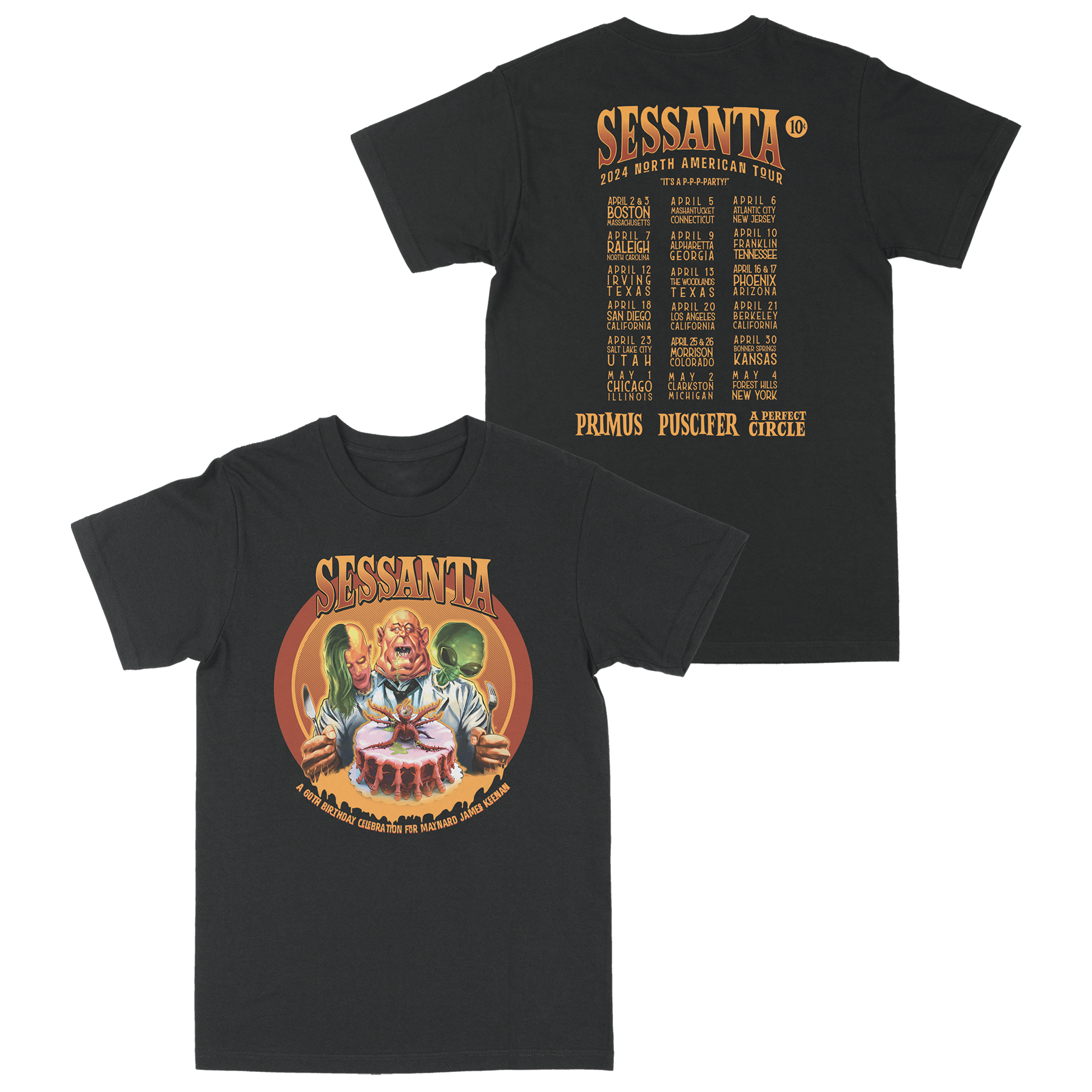 THREE HEADED TOUR TEE