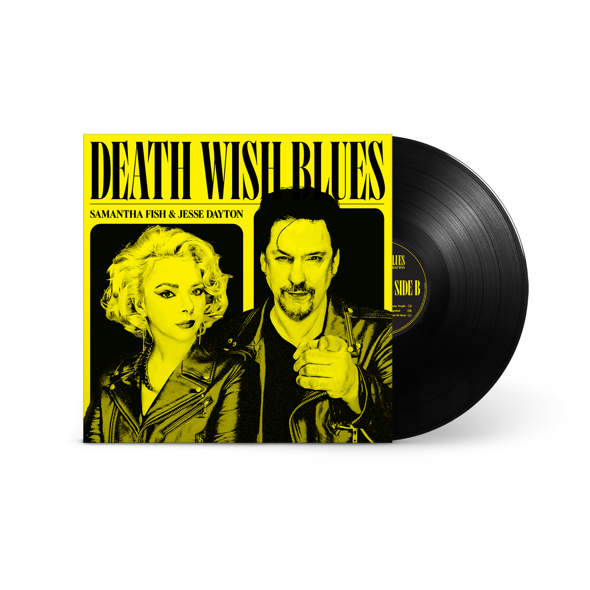 SAMANTHA FISH & JESSE DAYTON 'DEATH WISH BLUES' LP (Black Vinyl)