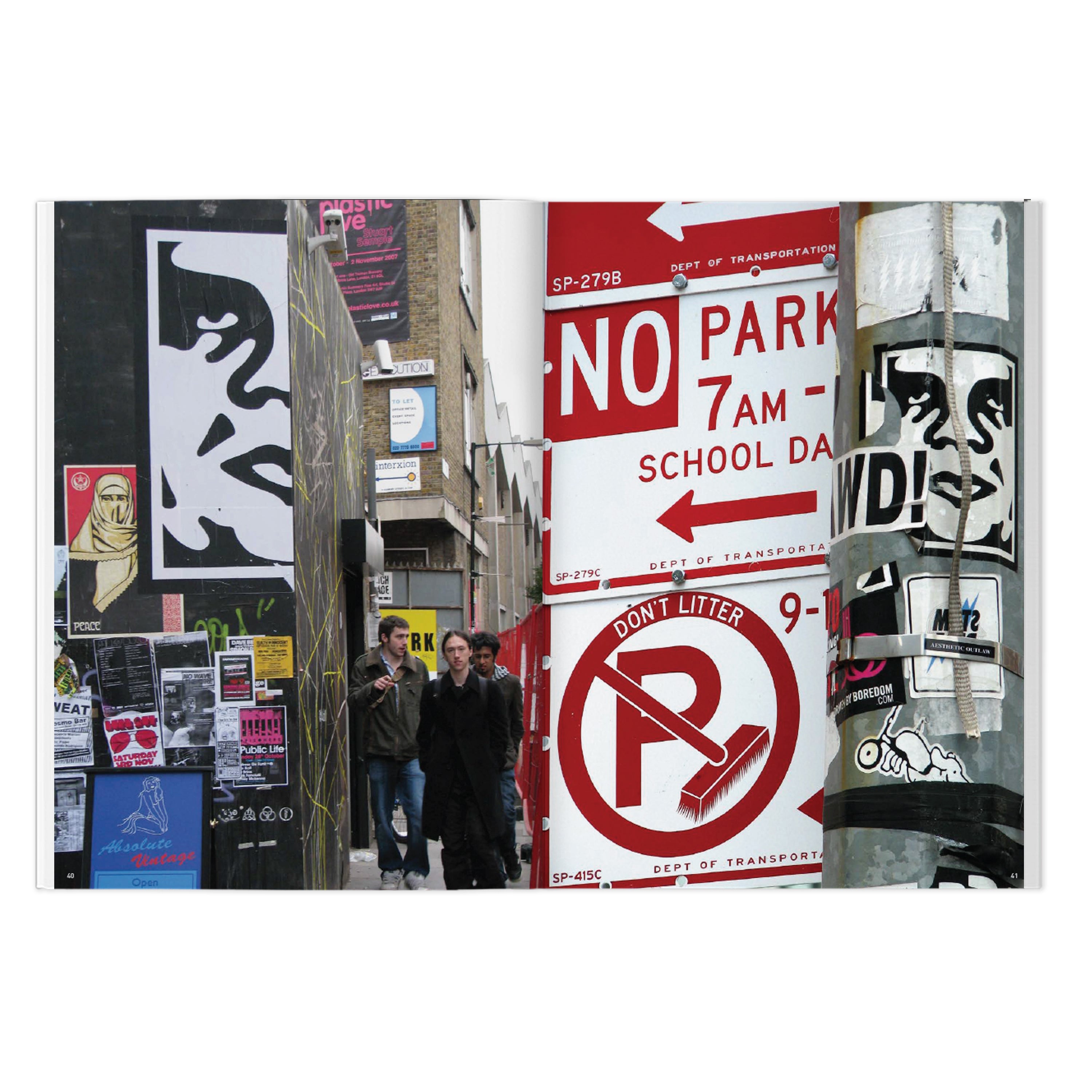 SHEPHARD FAIREY 'WEATHERED' BOOK