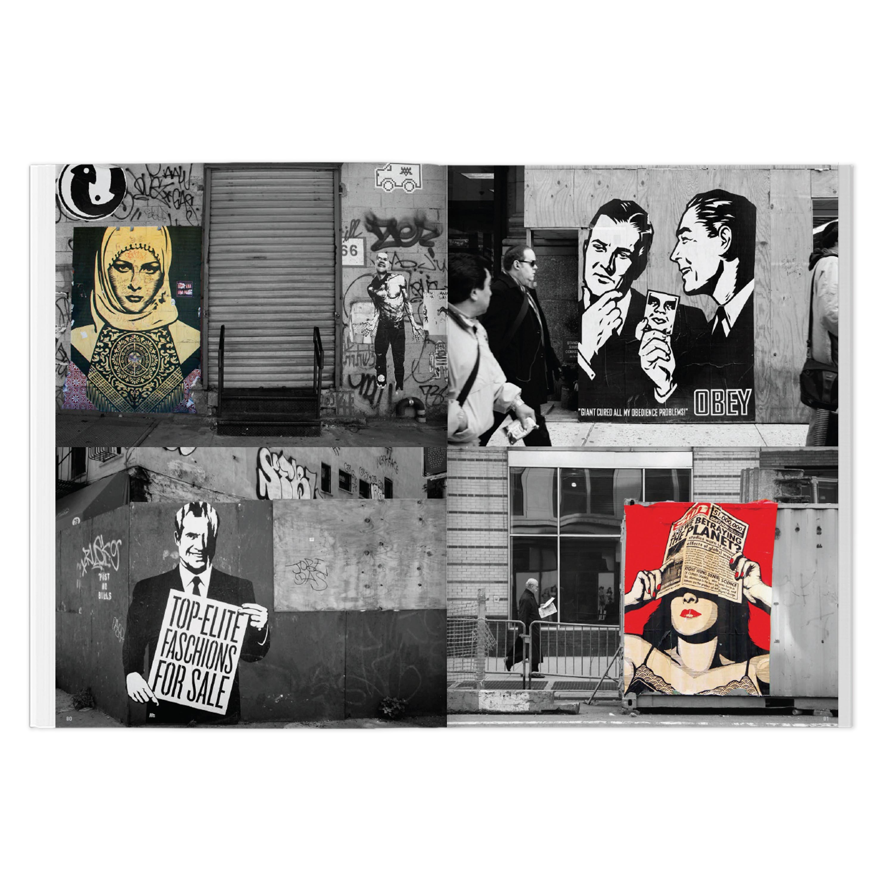 SHEPHARD FAIREY 'WEATHERED' BOOK