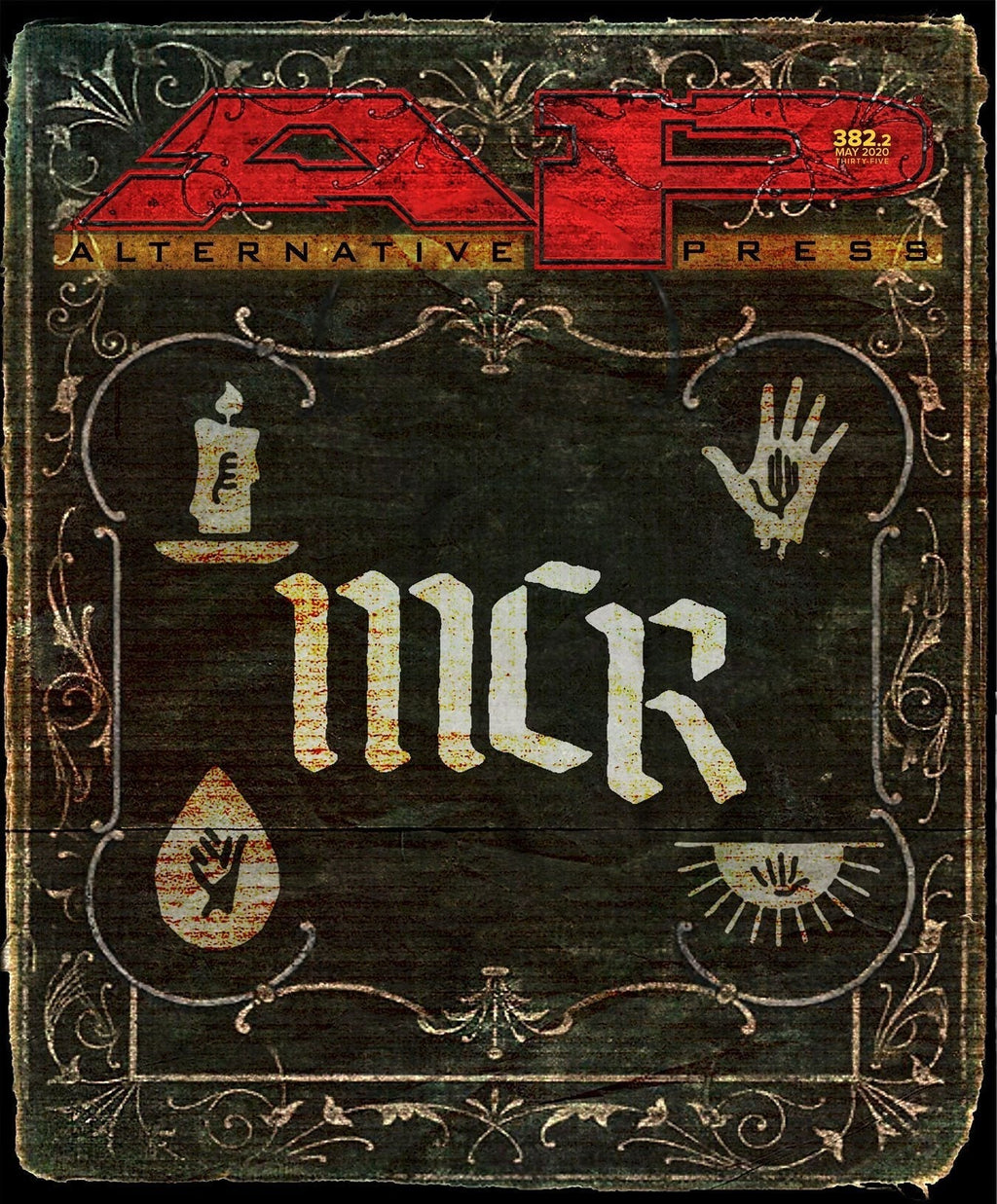 My Chemical Romance Holy Book - Alternative Press Magazine Issue 382 Version 2 New Gen Magazine Alternative Press 