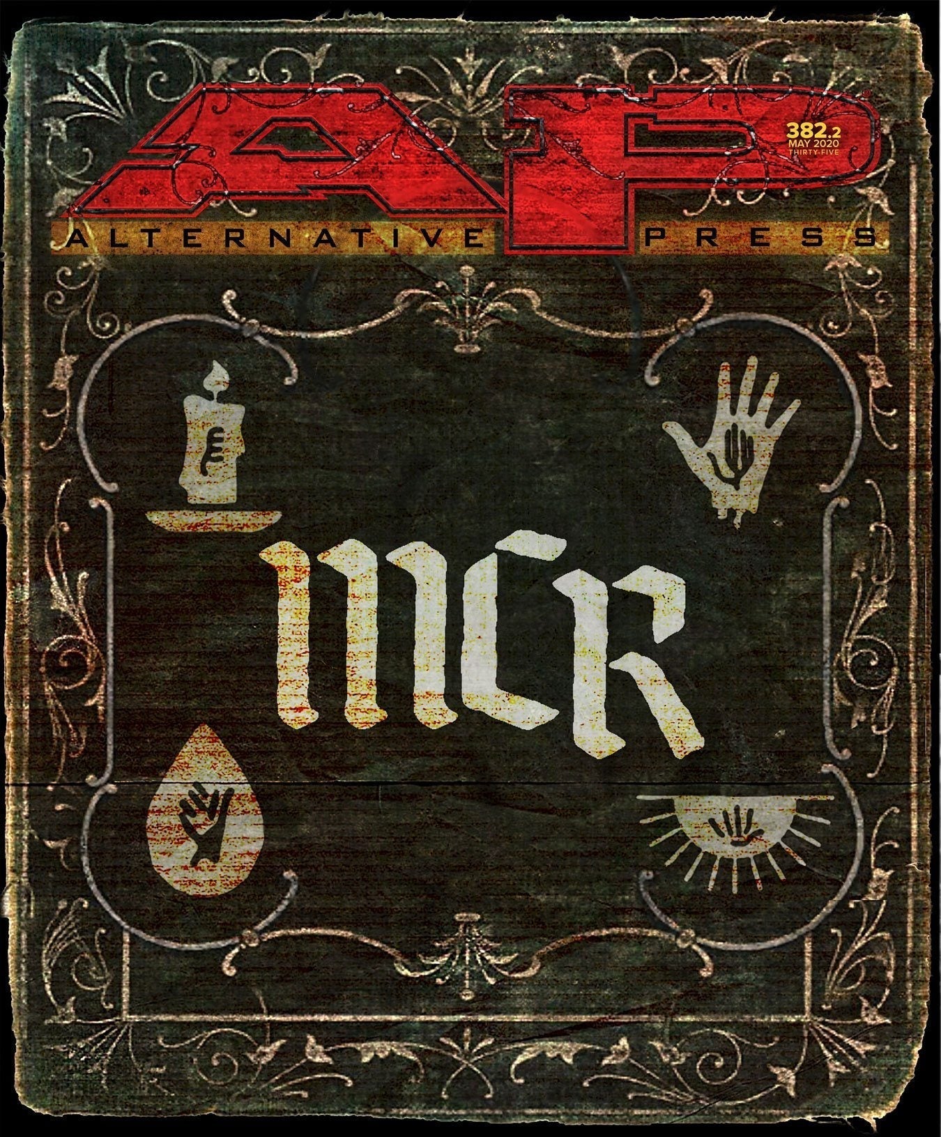 My Chemical Romance Holy Book - Alternative Press Magazine Issue 382 Version 2 New Gen Magazine Alternative Press 