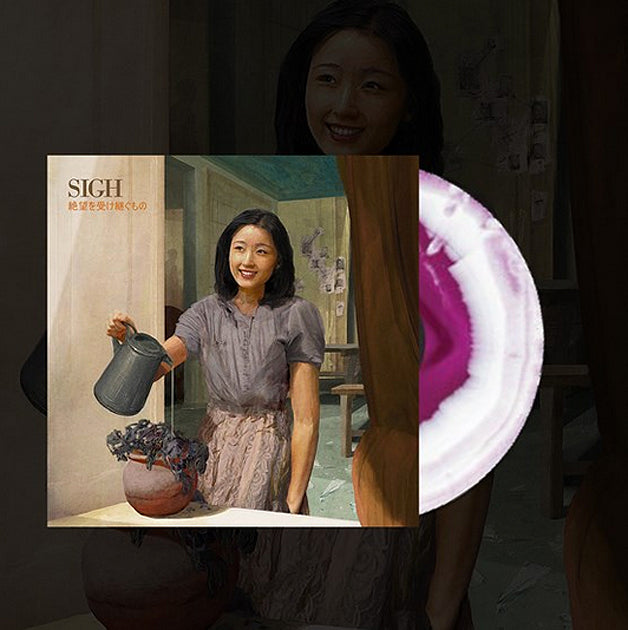 SIGH 'HEIR TO DESPAIR' LP - PURPLE/WHITE