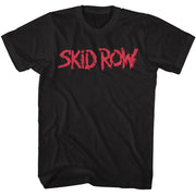 SKID ROW - RED LOGO SHIRT