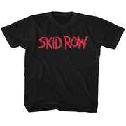 SKID ROW - RED LOGO YOUTH SHIRT