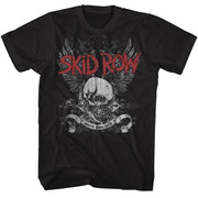SKID ROW - SKULL AND WINGS SHIRT