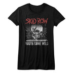 SKID ROW - GRAFFITI GONE WILD LADIES SHIRT